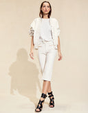 Cynthia Rowley Downtown Leather Capris
