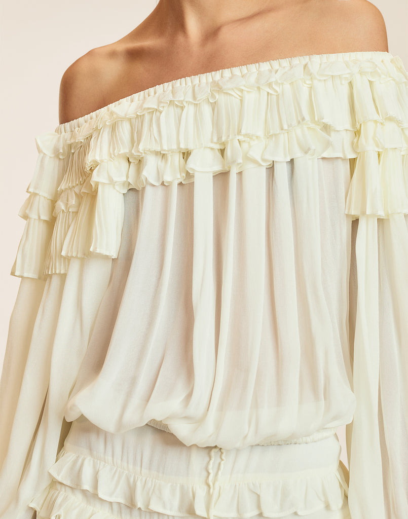 Bella Ruffle Blouse