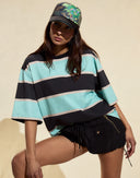 Cynthia Rowley Malibu Striped Tee