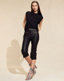 Cynthia Rowley Downtown Leather Capris