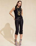 Cynthia Rowley Downtown Leather Capris