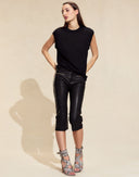 Cynthia Rowley Downtown Leather Capris