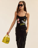 Cynthia Rowley Wildflower Embroidered Cami