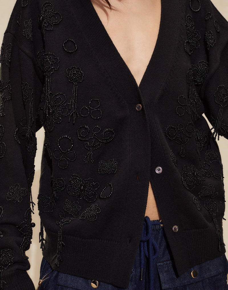 Cynthia Rowley Paloma Boyfriend Cardigan