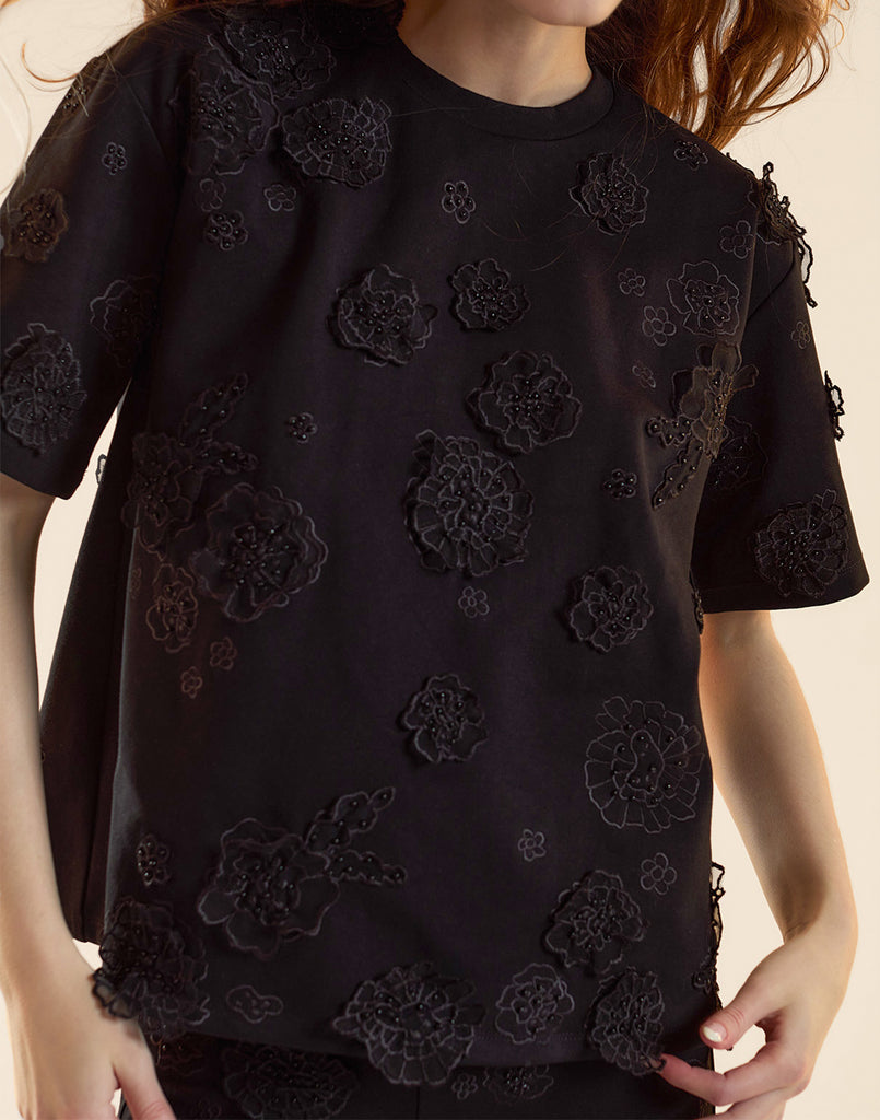 Cynthia Rowley Pop Floral Top