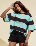 Cynthia Rowley Malibu Striped Tee