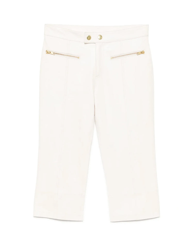 Downtown Leather Capris