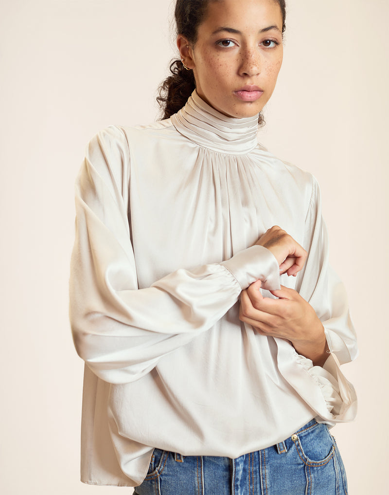 Monroe Silk Blouse