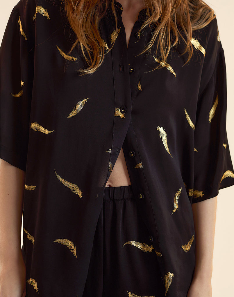 Light as a Feather Camp Shirt