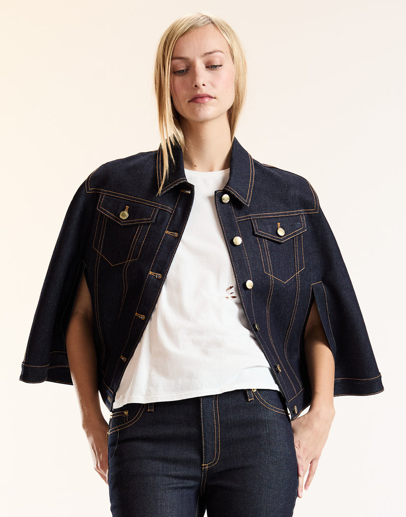 Denim Capelette