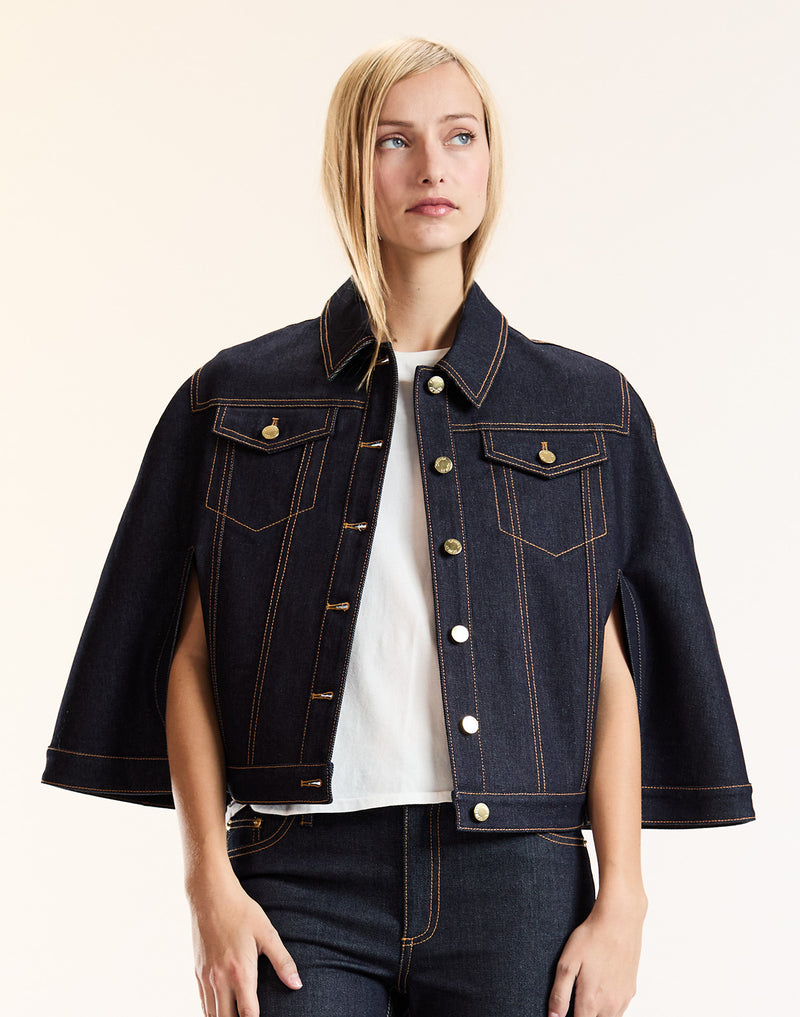 Denim Capelette