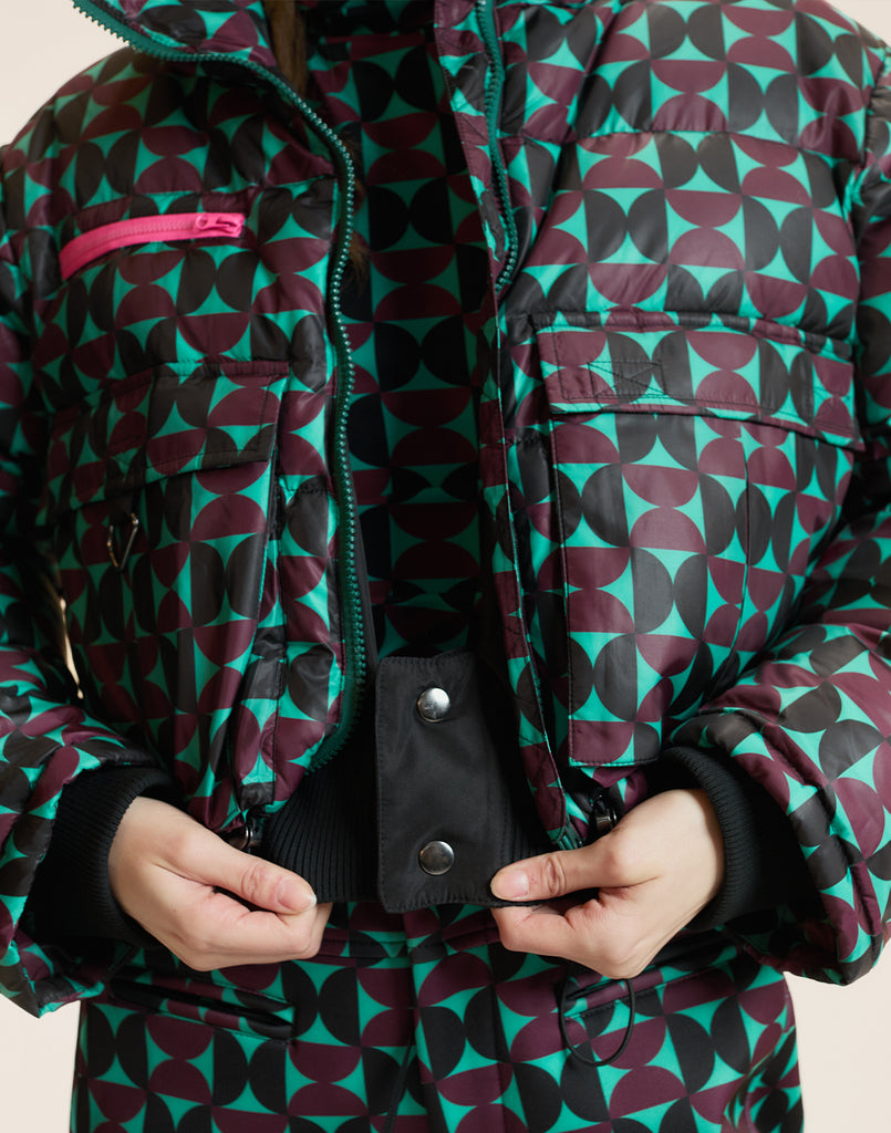 Art Nouveau Puffer Jacket