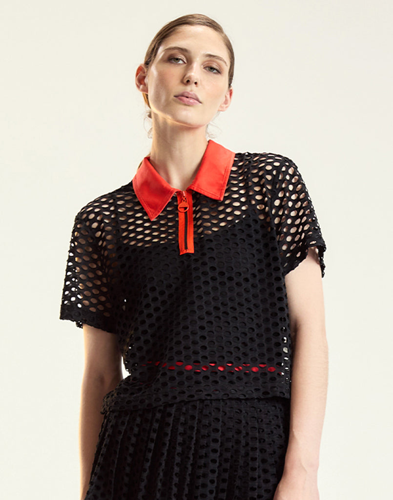 CR x Fore All Meadow Mesh Polo
