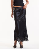 Garbo Silky Lace Skirt