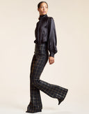 Metallic Bonded Pants