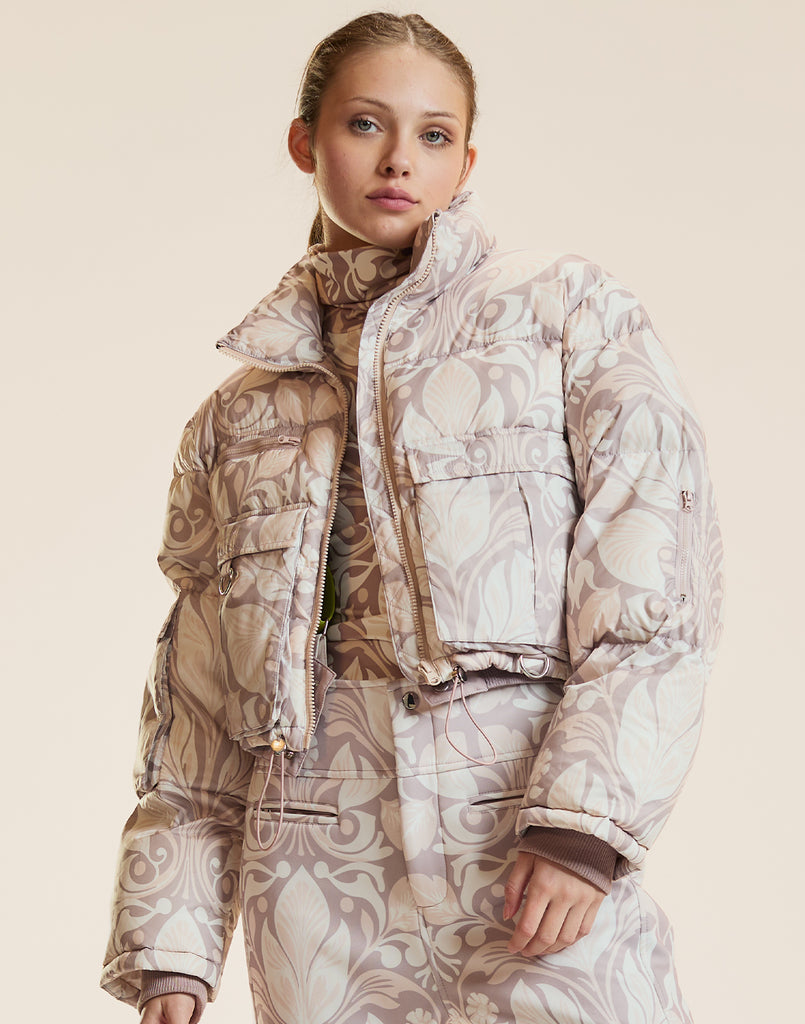 Art Nouveau Puffer Jacket
