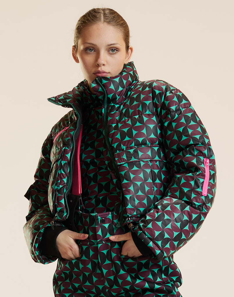 Art Nouveau Puffer Jacket