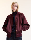 Satin Bomber Jacket