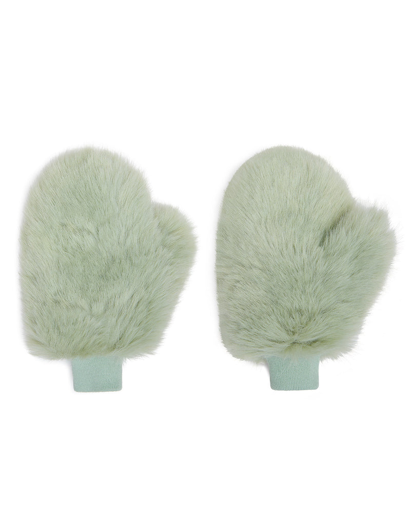 Faux Fur Oversized Mittens