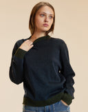 Metallic Knit Crewneck