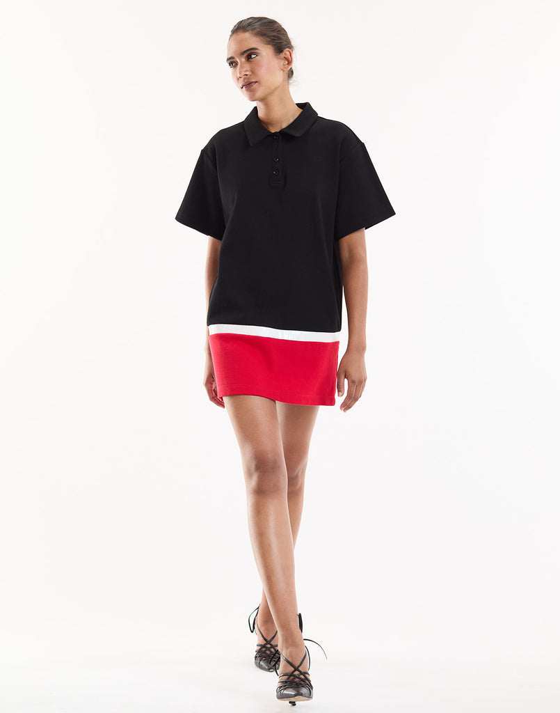 Preppy Pique Polo Dress