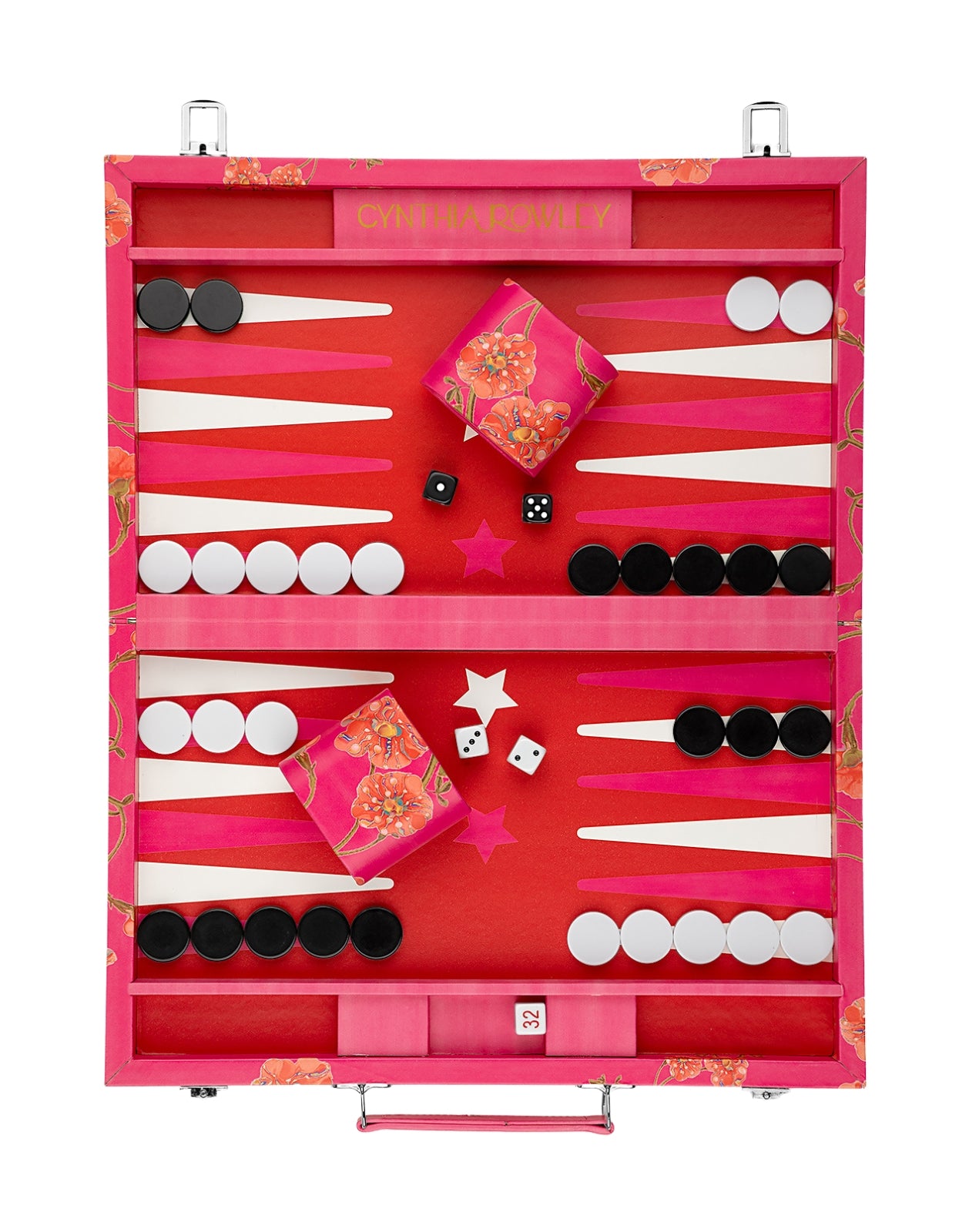 Vegan Leather Backgammon Set