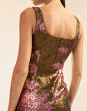 Golden Hour Sequin Dress Cynthia Rowley