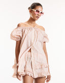 Bardot Stripe Short