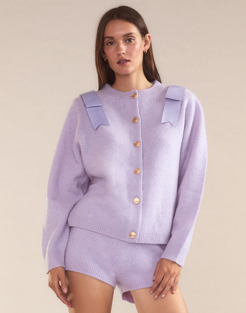 Cynthia Rowley Ivy Wool Knit Shorts