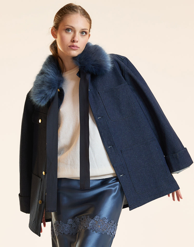 Outward Bound Field Removable Fur Collar Jacket