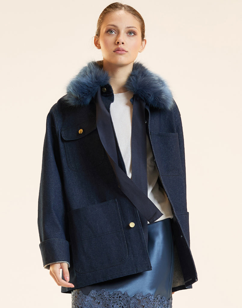 Outward Bound Field Removable Fur Collar Jacket