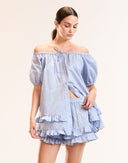Bardot Stripe Shorts