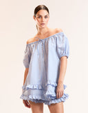 Bardot Stripe Top