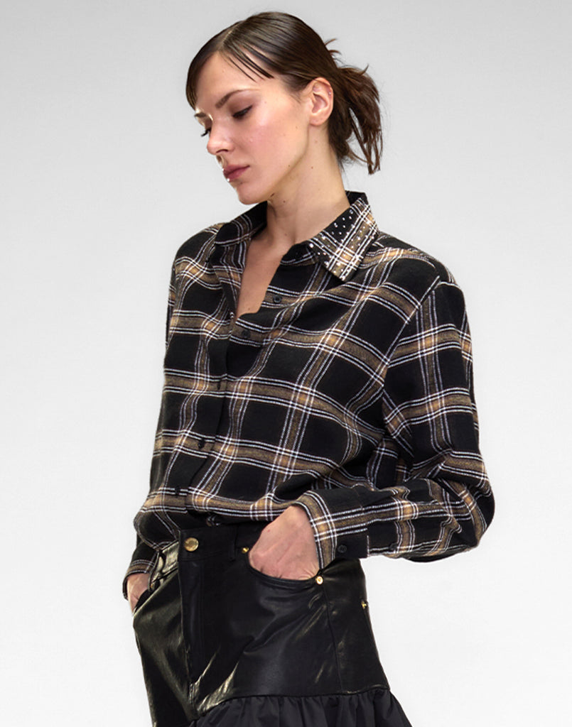 Cynthia Rowley Rocky Flannel Shirt