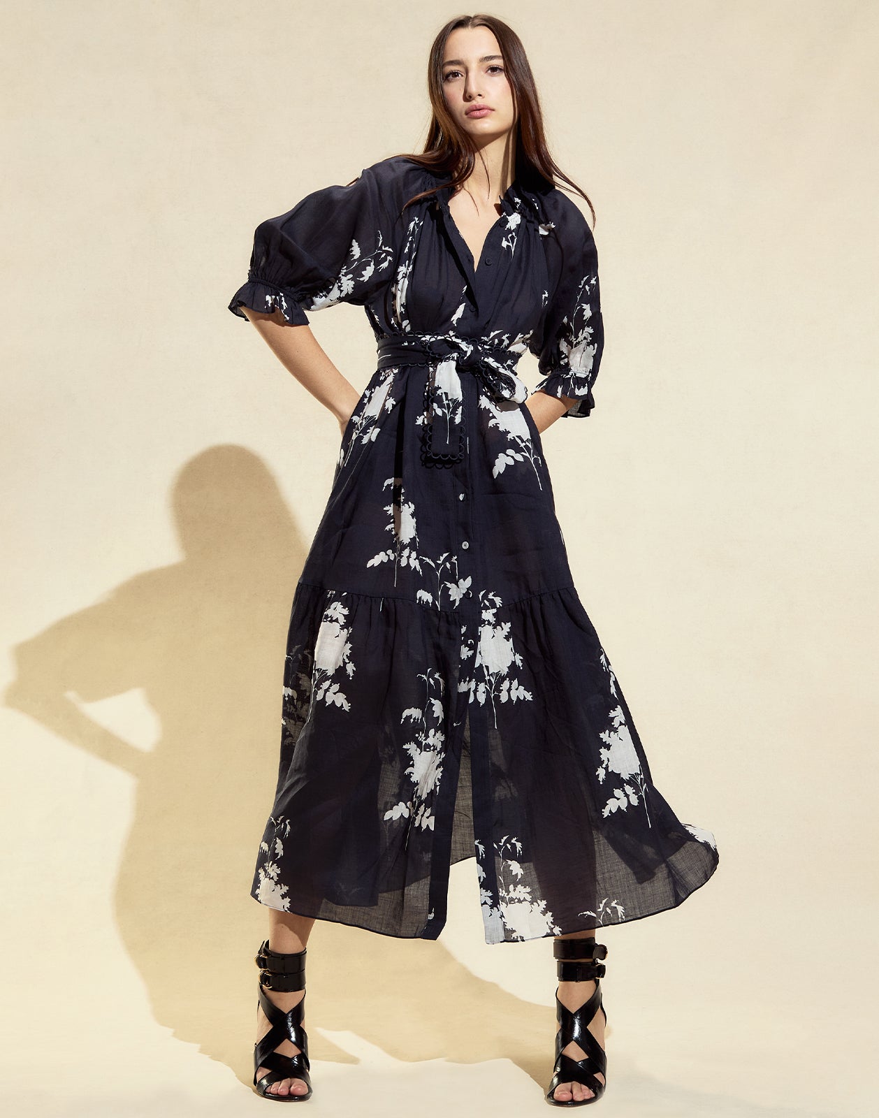 Rosewood Pintuck Dress