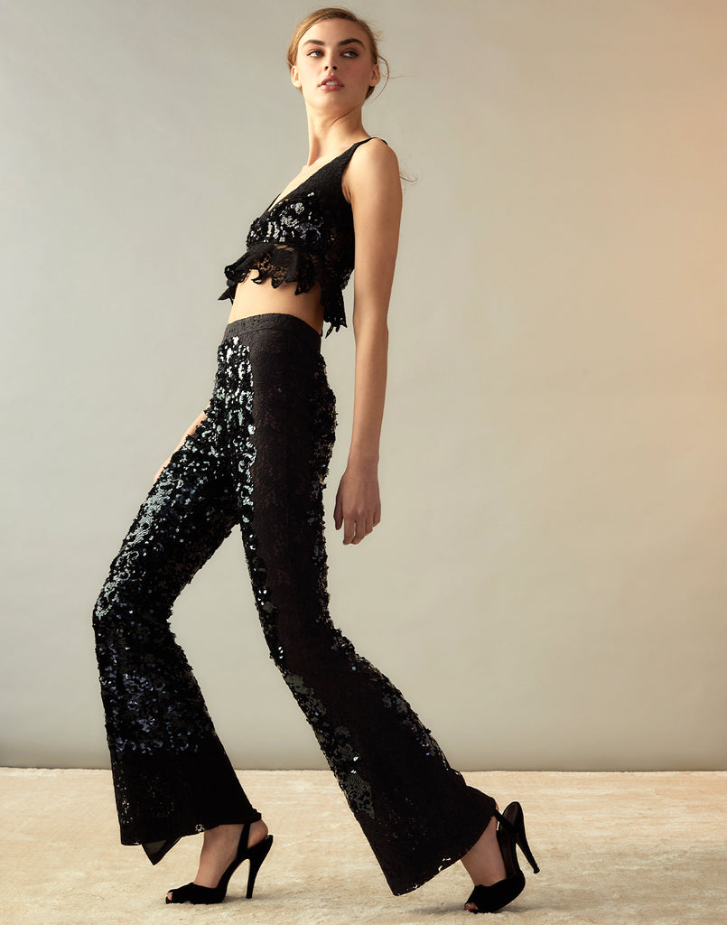 The Cosmo Sequin Trouser