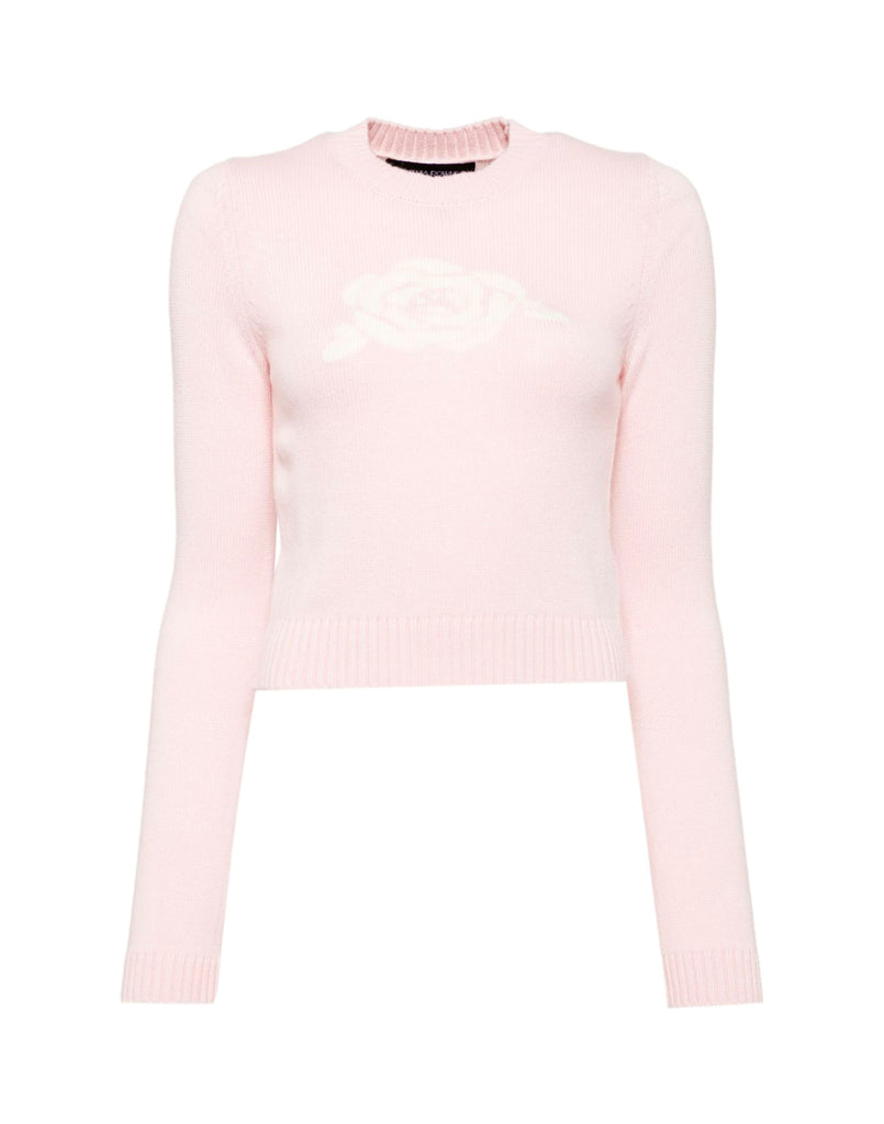 Rosette Wool Cashmere Sweater