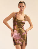 Golden Hour Sequin Dress Cynthia Rowley