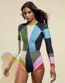 Cynthia Rowley Colorblock Wetsuit