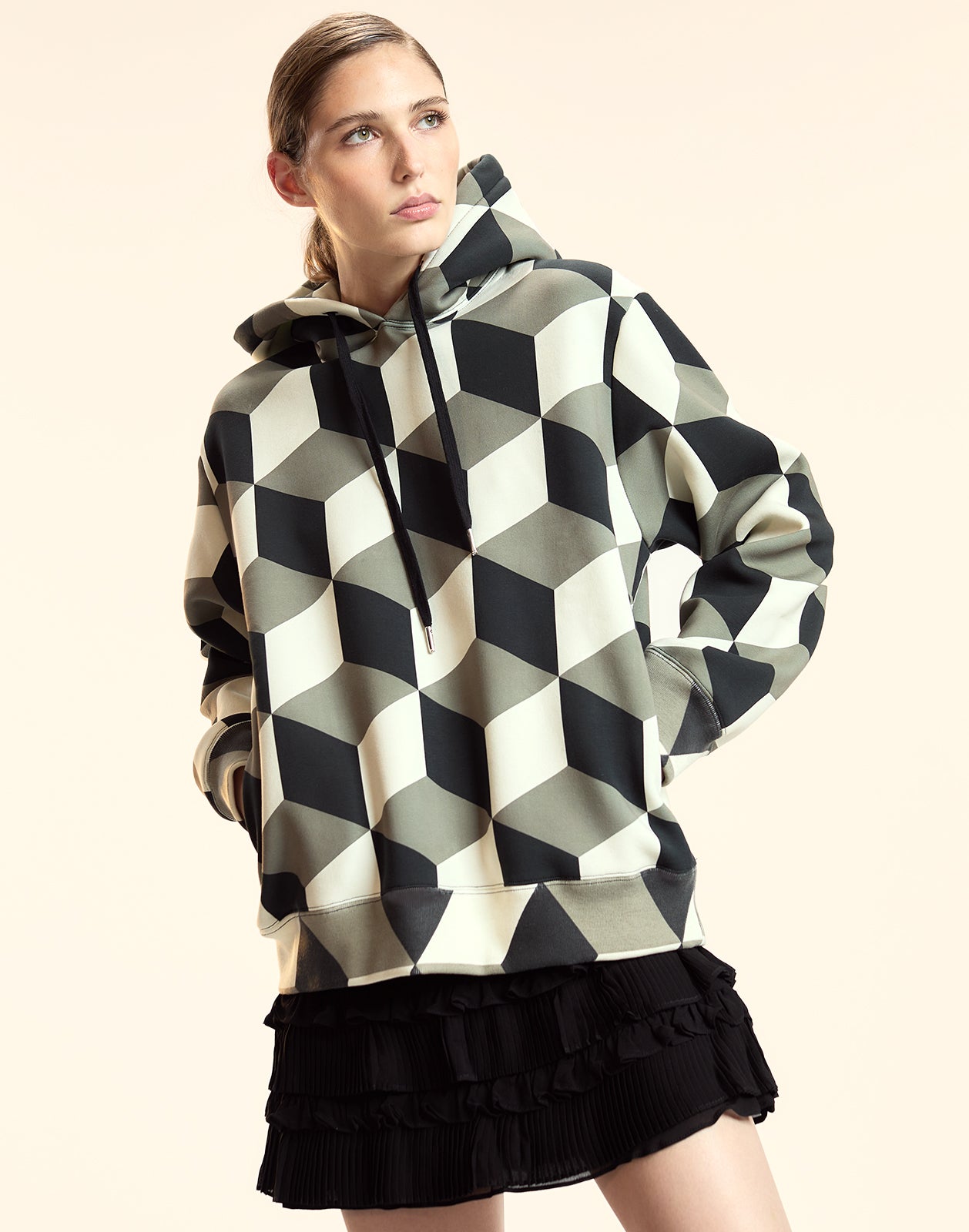 Cynthia Rowley The Illusion Hoodie 