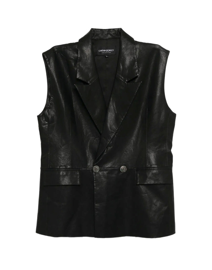 Lola Leather Vest