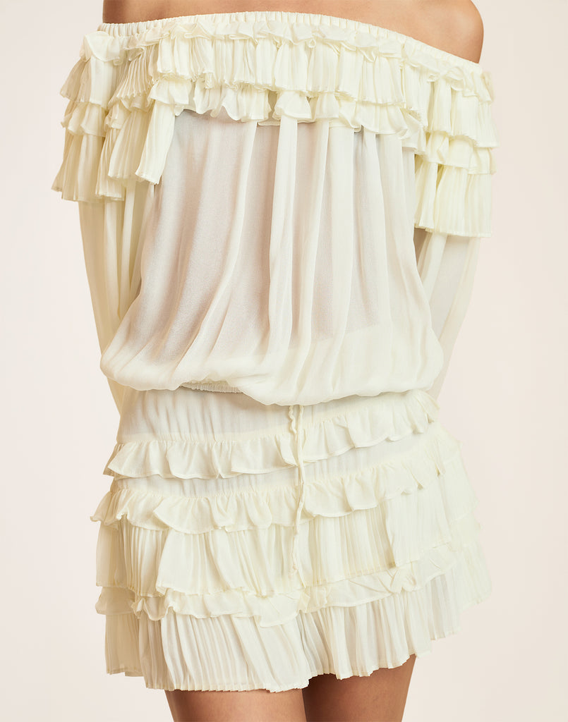 Bella Ruffle Mini Skort