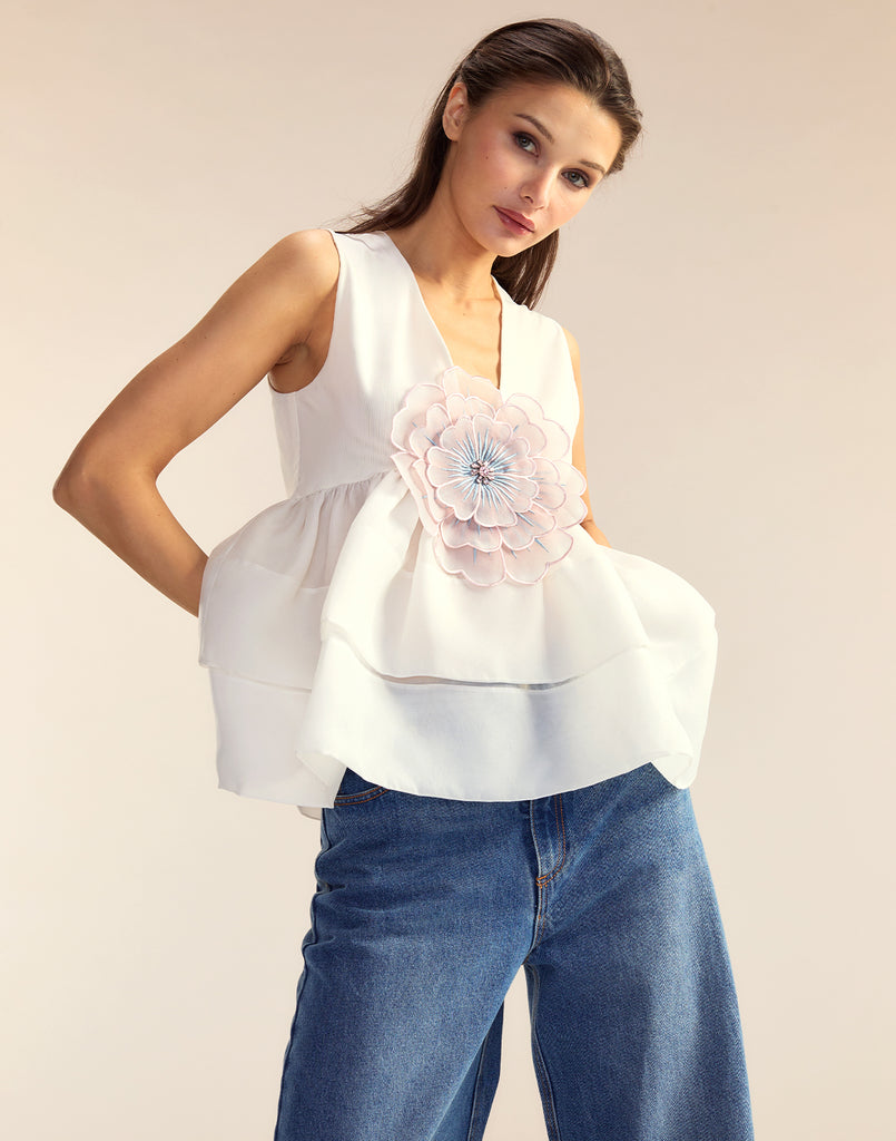 Daphne Organza Top