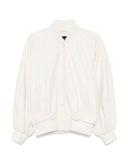 Downtown Leather Bomber Jacket
