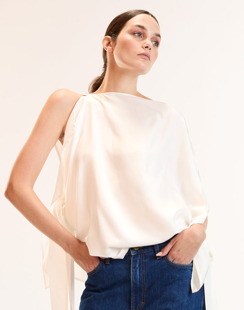 Windswept Tie Top