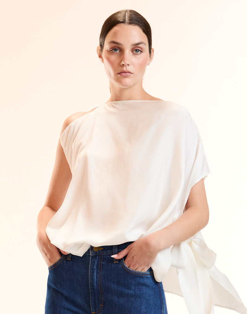 Windswept Tie Top