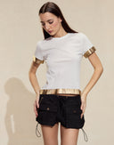 Nylon Cargo Shorts