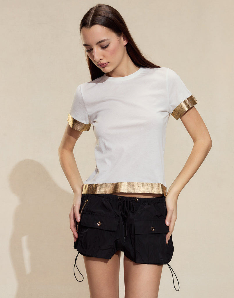 Nylon Cargo Shorts