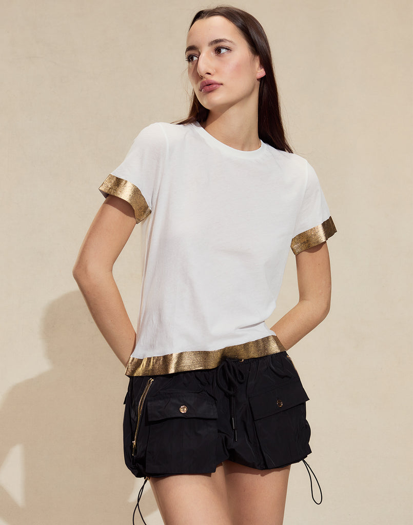 Nylon Cargo Shorts