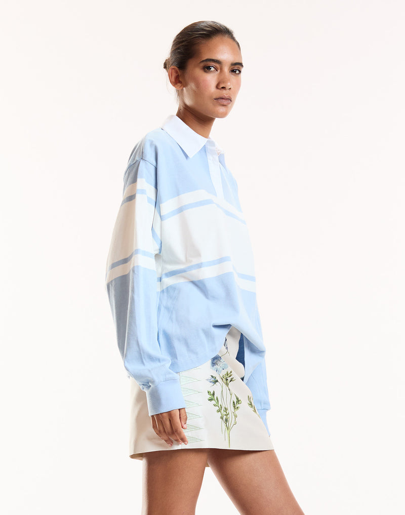 Ardie Striped Rugby Shirt